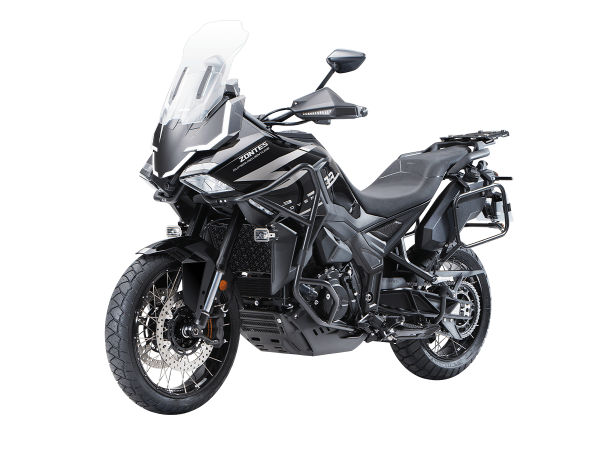Мотоцикл дорожный ZONTES (Зонтес) ZT703-F TOUR (4T ZT370MU EFI) 21/18 (2025 г.) чёрный/серый с ПТС | Мототека