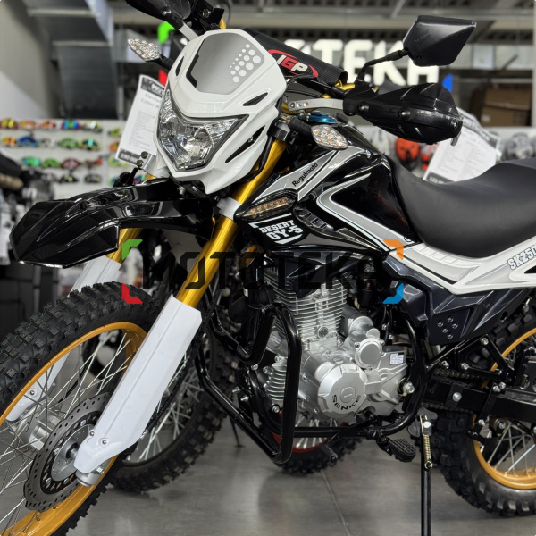 Мотоцикл кроссовый / эндуро Regulmoto (Регулмото) SK250GY - 5 чёрный с ПТС | Мототека