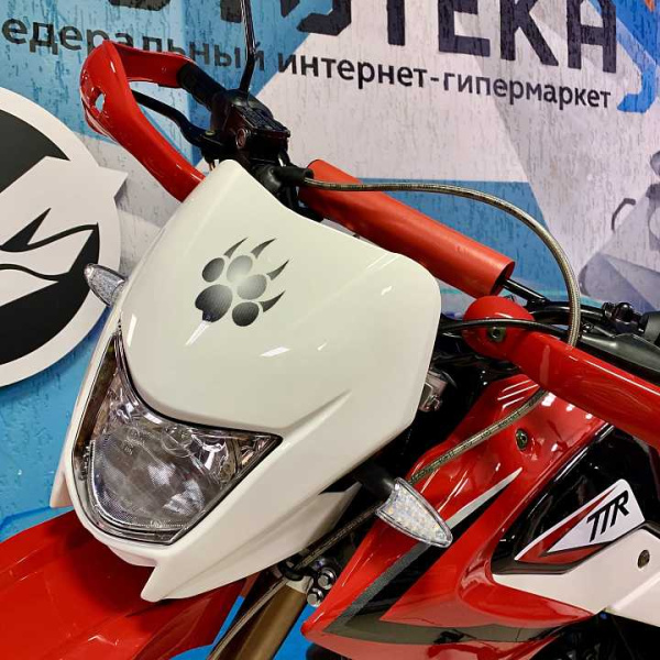 Мотоцикл кроссовый / эндуро IRBIS (Ирбис) TTR 250R (172FMM - 5/PR250) красный с ЭПТС | Мототека