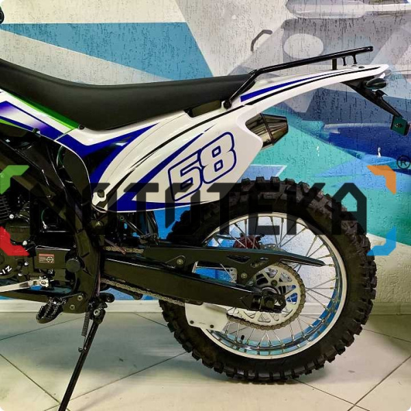 Мотоцикл кроссовый / эндуро ROLIZ (Ролиз) SPORT - 004 ZS172FMM-6 250 синий с ПТС | Мототека