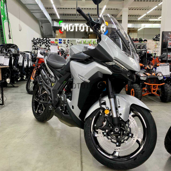 Мотоцикл дорожный Zontes (Зонтес) ZT350 - X1 серебристый с ПТС | Мототека
