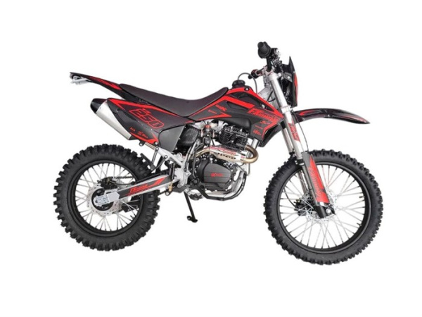 Мотоцикл кроссовый / эндуро FXMOTO (ФХМото) YZ - 250 красный/чёрный | Мототека